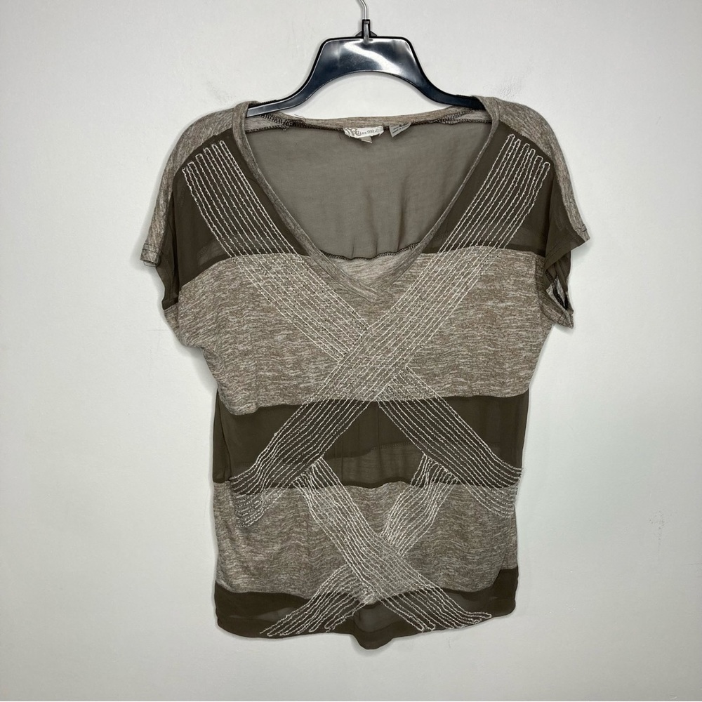 Miss Me beaded shirt size small